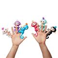 Cenocco Finger Toy Happy Monkey White