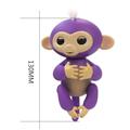 Cenocco Finger Toy Happy Monkey White