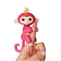 Cenocco Finger Toy Happy Monkey Pink