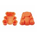 Blaumann BL-1274; Silicone cake mold shaped bear Orange