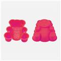 Blaumann BL-1274; Silicone cake mold shaped bear Pink