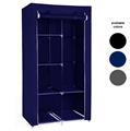 Herzberg HG-8010: Storage Wardrobe - Small Blue