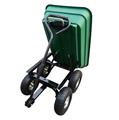 Herzberg HG-8028-50: 50L Wheel Barrow Dump Cart