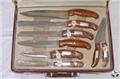 Royalty Line RL-K25LB: 12 Pieces Kitchen Knife Set with Suitcase