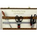 Royalty Line RL-K25LB: 12 Pieces Kitchen Knife Set with Suitcase