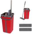 Cenocco CC-9077: Flat Mop with Bucket Red
