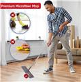 Cenocco CC-9077: Flat Mop with Bucket Green
