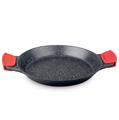 Herzberg HG-7132PP: 32cm Paella Pan