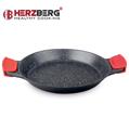 Herzberg HG-7132PP: 32cm Paella Pan