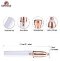 Cenocco Beauty CC-9095: 2 in 1 Eyebrow Trimmer & Face Shaver White