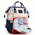 Herzberg HG-03114: Multifunction Mommy Diaper and Baby Bottle Bag - Multicolored