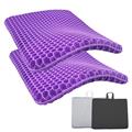 Herzberg HG-03169: Gel Seat Cushion - Purple