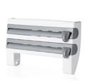 Herzberg HG-03145: Wall-Mounted Paper Towel, Cling Film & Foil Dispenser Household Kitchen Tool Rack