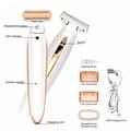 Cenocco Beauty SETCC9087/9086: 2 in 1  Full Body Hair Remover + Facial Epilator with LED Combo Deal