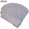 Cenocco Set of 12 Washable Microfiber Mop Replacement Pads