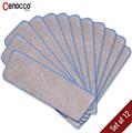 Cenocco Set of 12 Washable Microfiber Mop Replacement Pads