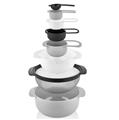 Herzberg 8 in 1 Bowl & Measuring Cups Set