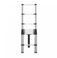 Herzberg HG-5260: Aluminum Telescopic Ladder with Anti Slip Footing - 2.6M