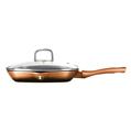 Imperial Collection 28cm Marble Coated Grill Pan Copper