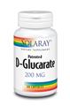 Solaray D-Glucarate Calcium 400 Mg 60 Caps