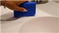 Genius Ideas Blue SilicoClean Cleaning Pad