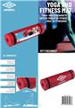 Umbro Red Fitness and Yoga Mat 190x58x1cm