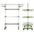 Herzberg 3-Tier Clothes Laundry Drying Rack White