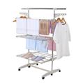 Herzberg 3-Tier Clothes Laundry Drying Rack White