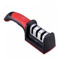 Herzberg HG-8101: Sturdy Knife Sharpener Red/Black