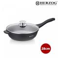 Herzog 28cm Die Casting Deep Dry Pan