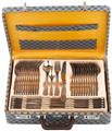 De Koch 72 pcs Elegant Silverware with Suitcase - Vintage