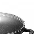 Cheffinger 6 Pieces XXL Cast Aluminum Induction Cooking Pot with Pot Holder