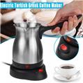 Cheffinger CF-ECMO.6:600ml Electric Stainless Steel Turkish Espresso Coffee maker