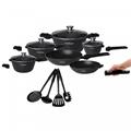 Cheffinger 14 Pieces XXL Cooking Pot Set with Removable Handles + 4 Laddle