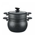 Cheffinger CF-COUS6: 6L Marble Coated Steam Cooker Couscous Pot