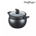 Cheffinger CF-COUS6: 6L Marble Coated Steam Cooker Couscous Pot