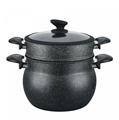 Cheffinger CF-COUS8: 8L Marble Coated Steam Cooker Couscous Pot