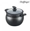 Cheffinger CF-COUS8: 8L Marble Coated Steam Cooker Couscous Pot